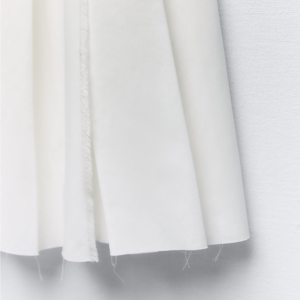 Zara Pleated Midi Skirt S - Picture 8 of 8